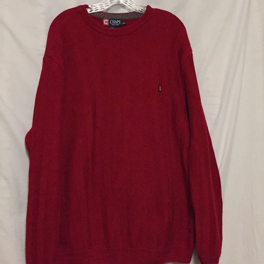 Red Chaps oversized sweater